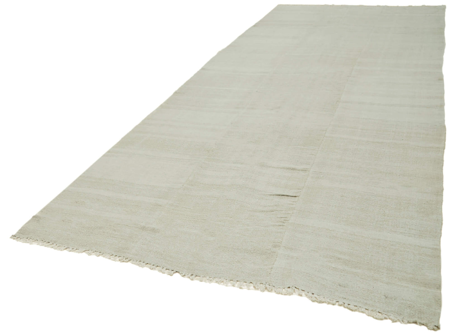 6x15 White Hemp Kilim Rug - 41953