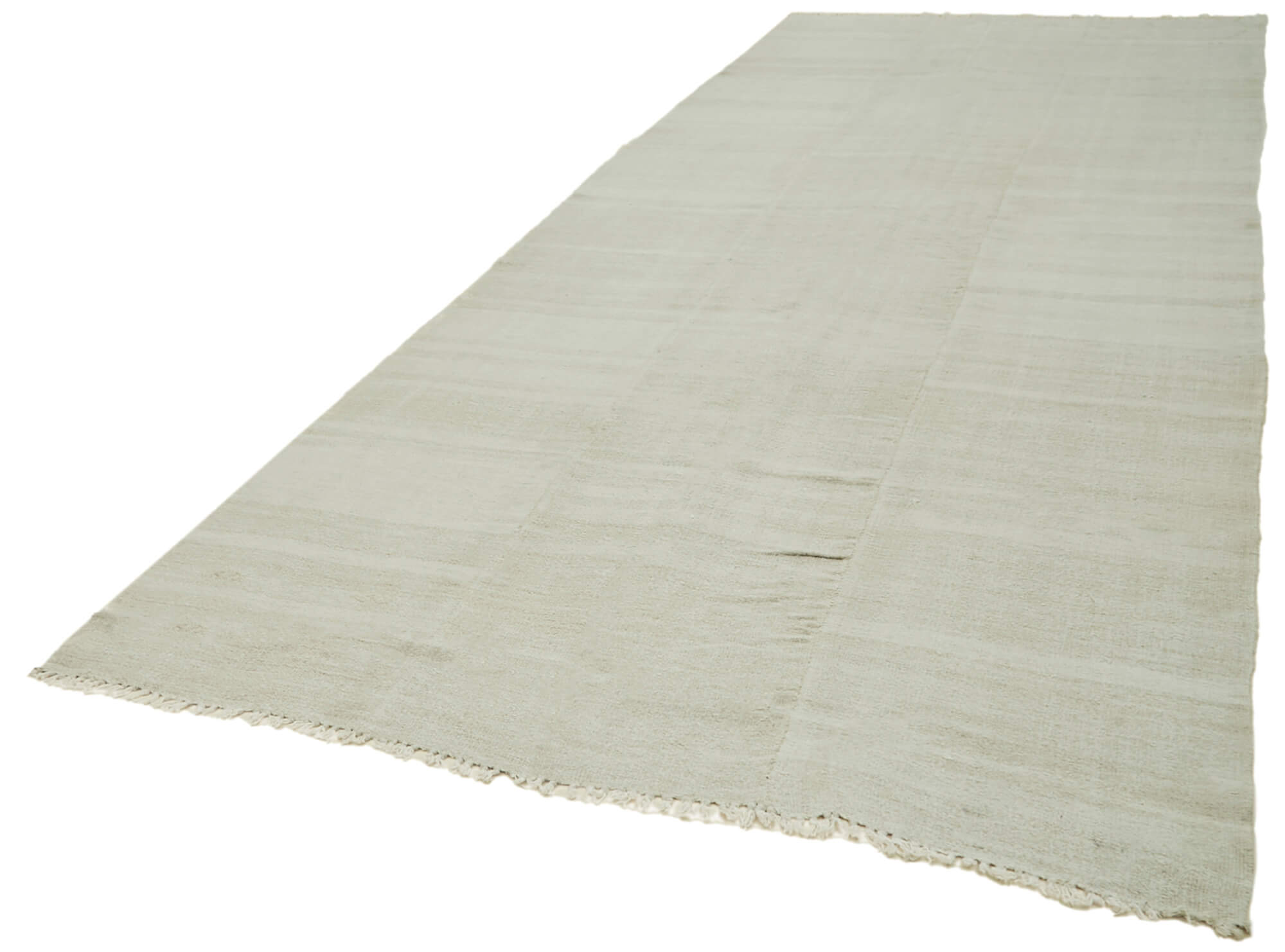 6x15 White Hemp Kilim Rug - 41953