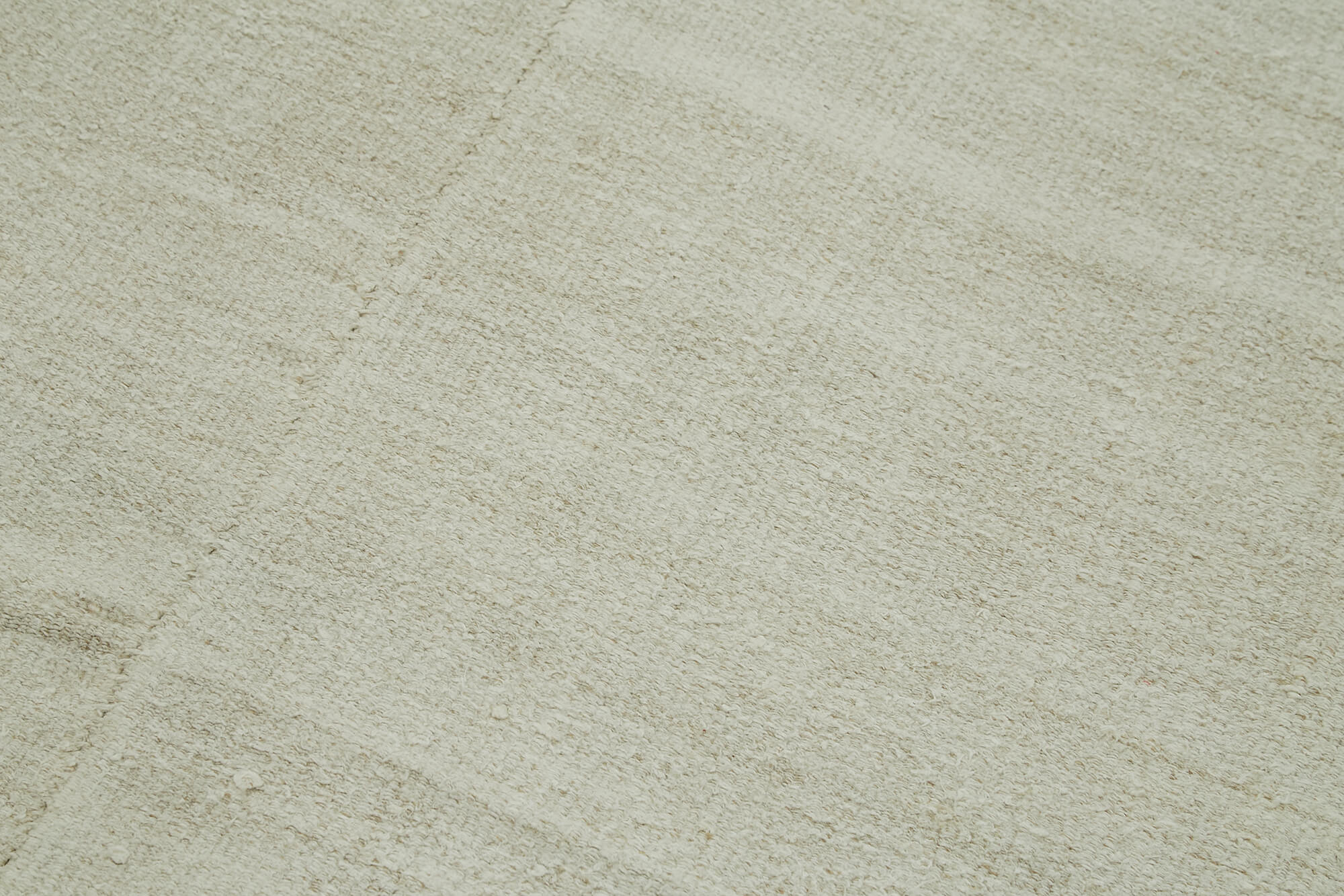 6x15 White Hemp Kilim Rug - 41953