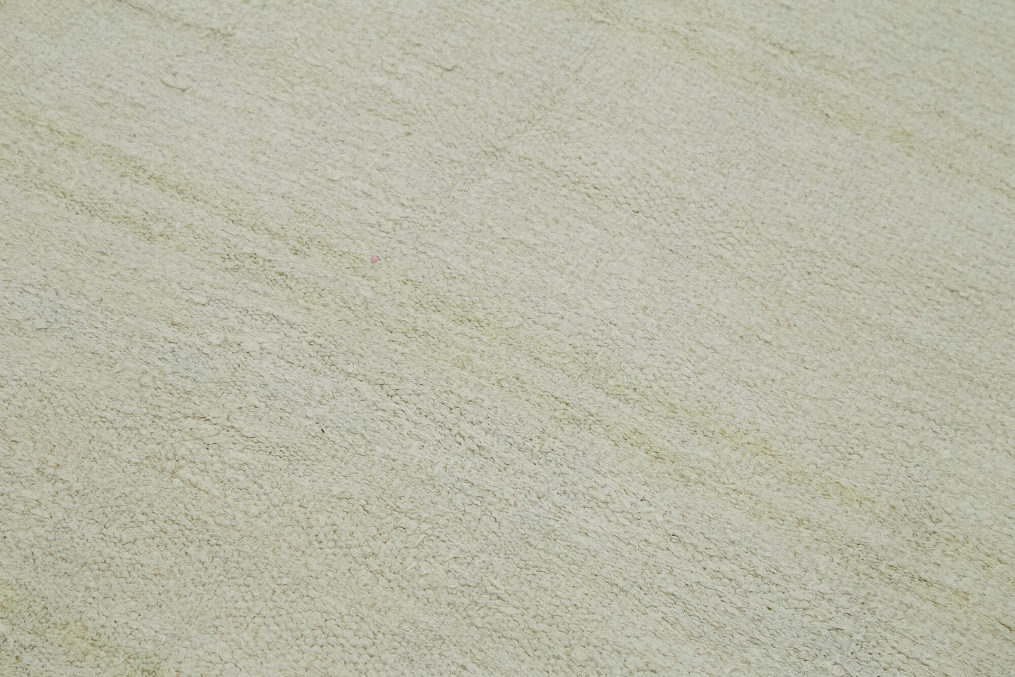 6x13 White Hemp Kilim Rug - 41957