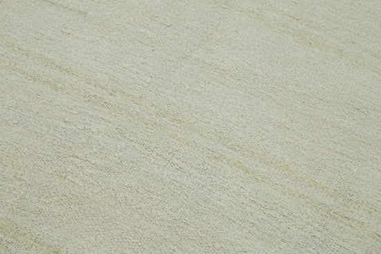 6x13 White Hemp Kilim Rug - 41957
