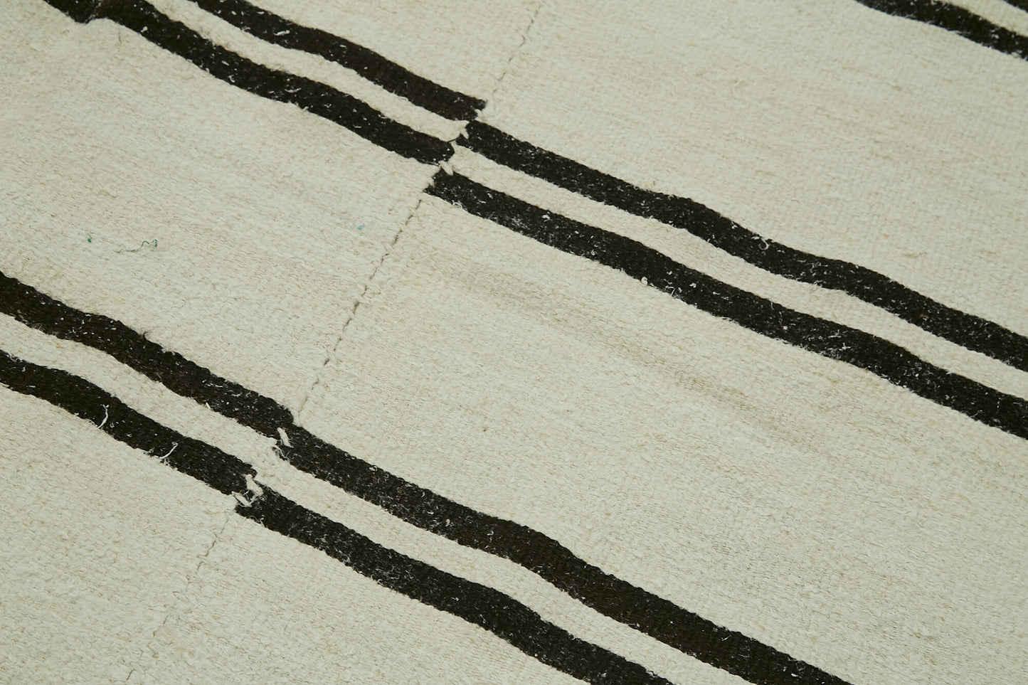 6x13 Beige Hemp Kilim Rug - 41959