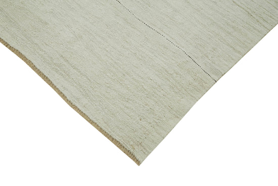 7x15 White Hemp Kilim Rug - 41979