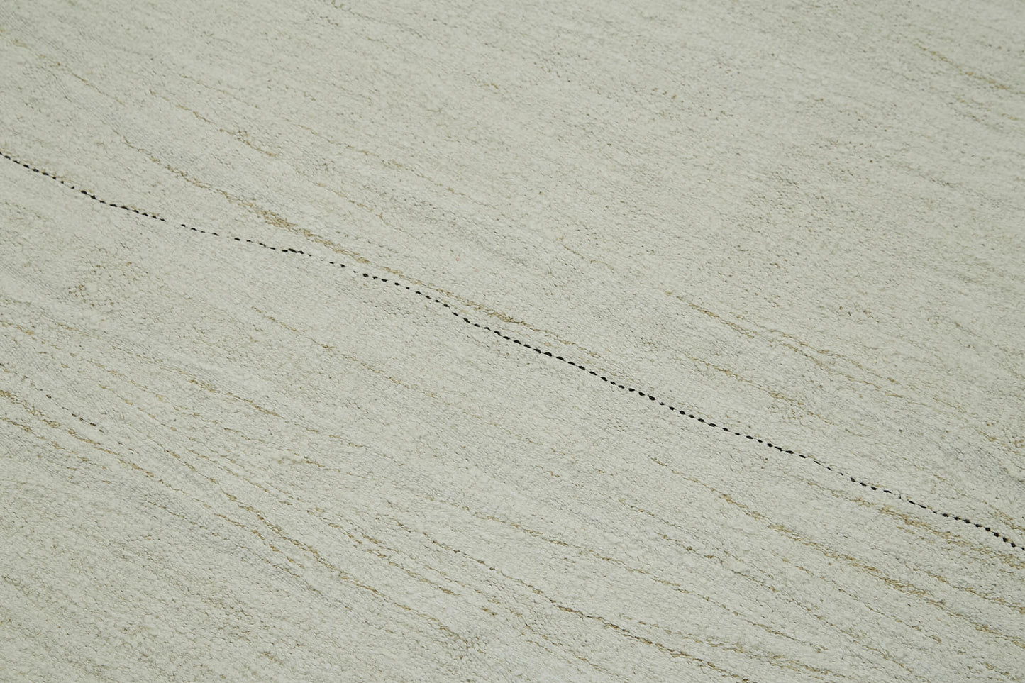 7x15 White Hemp Kilim Rug - 41979