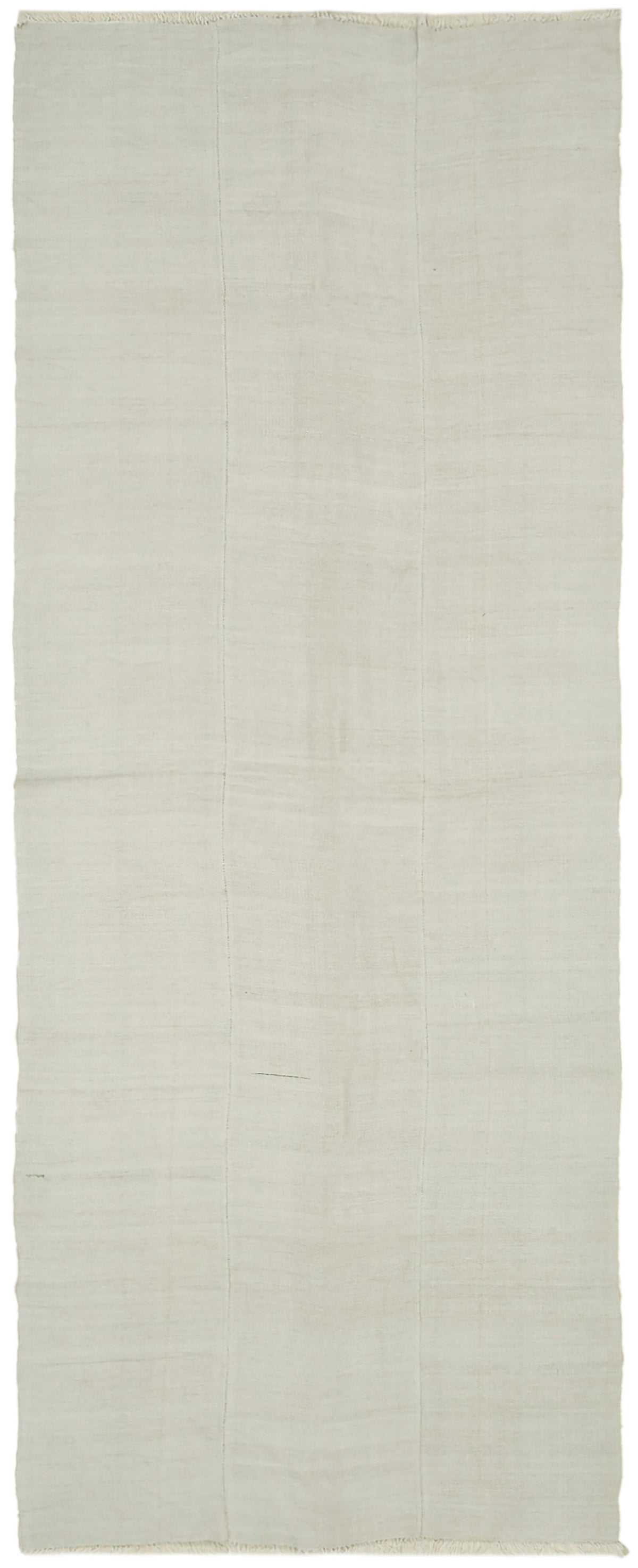 6x14 White Hemp Kilim Rug - 41991