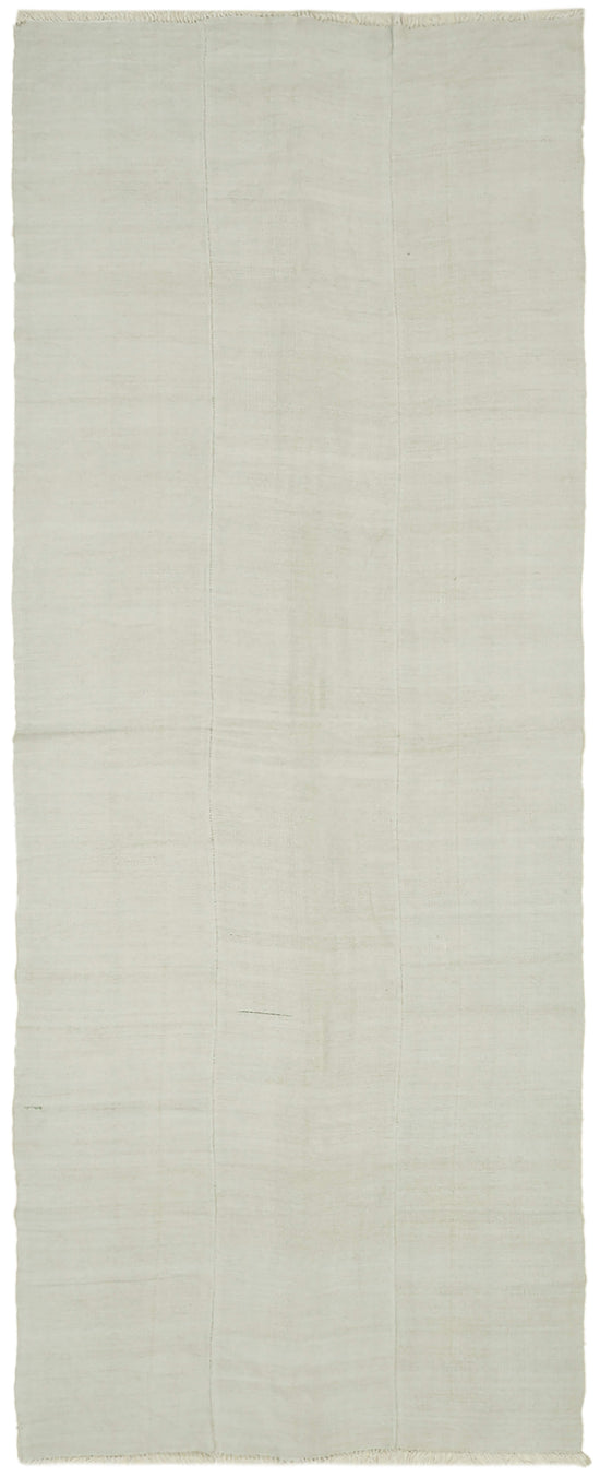 6x14 White Hemp Kilim Rug - 41991