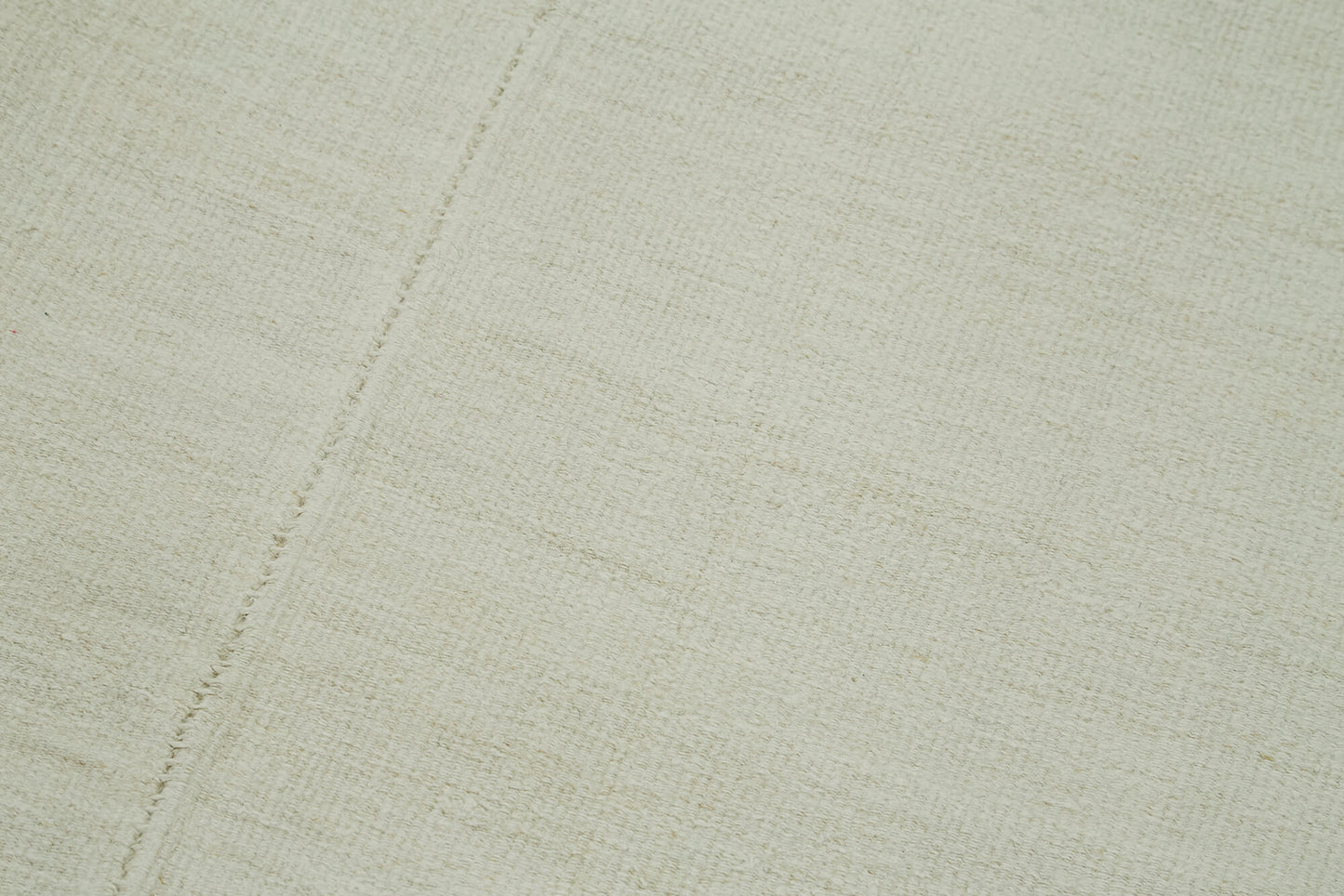 6x14 White Hemp Kilim Rug - 41991