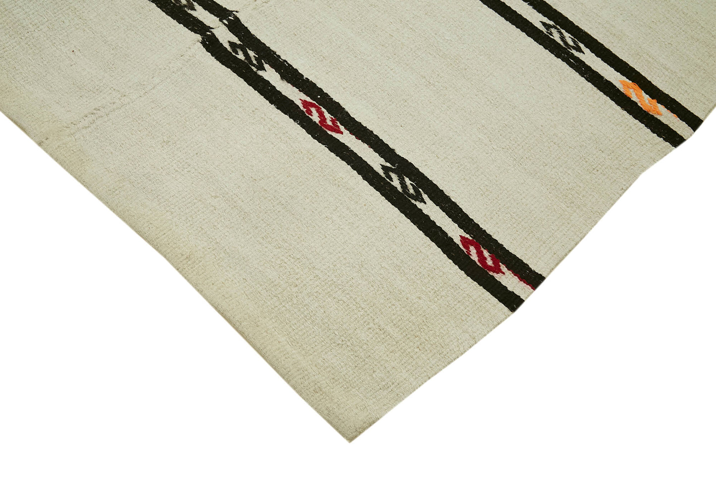 6x12 Beige Hemp Kilim Rug - 41994