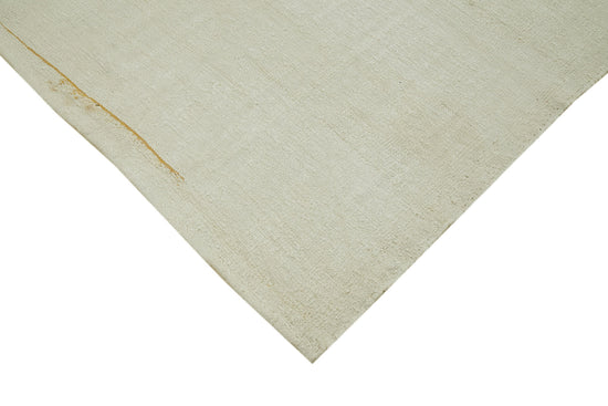 7x10 Beige Hemp Kilim Rug - 41995