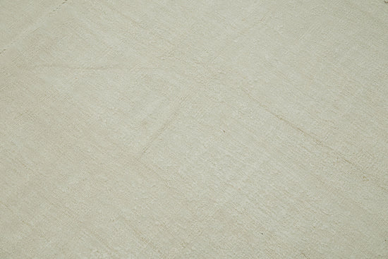 7x10 Beige Hemp Kilim Rug - 41995