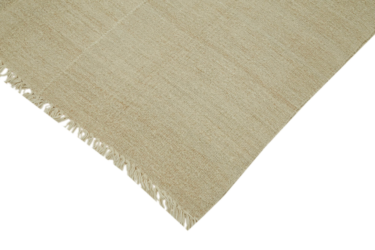 5x11 Beige Hemp Kilim Rug - 41998