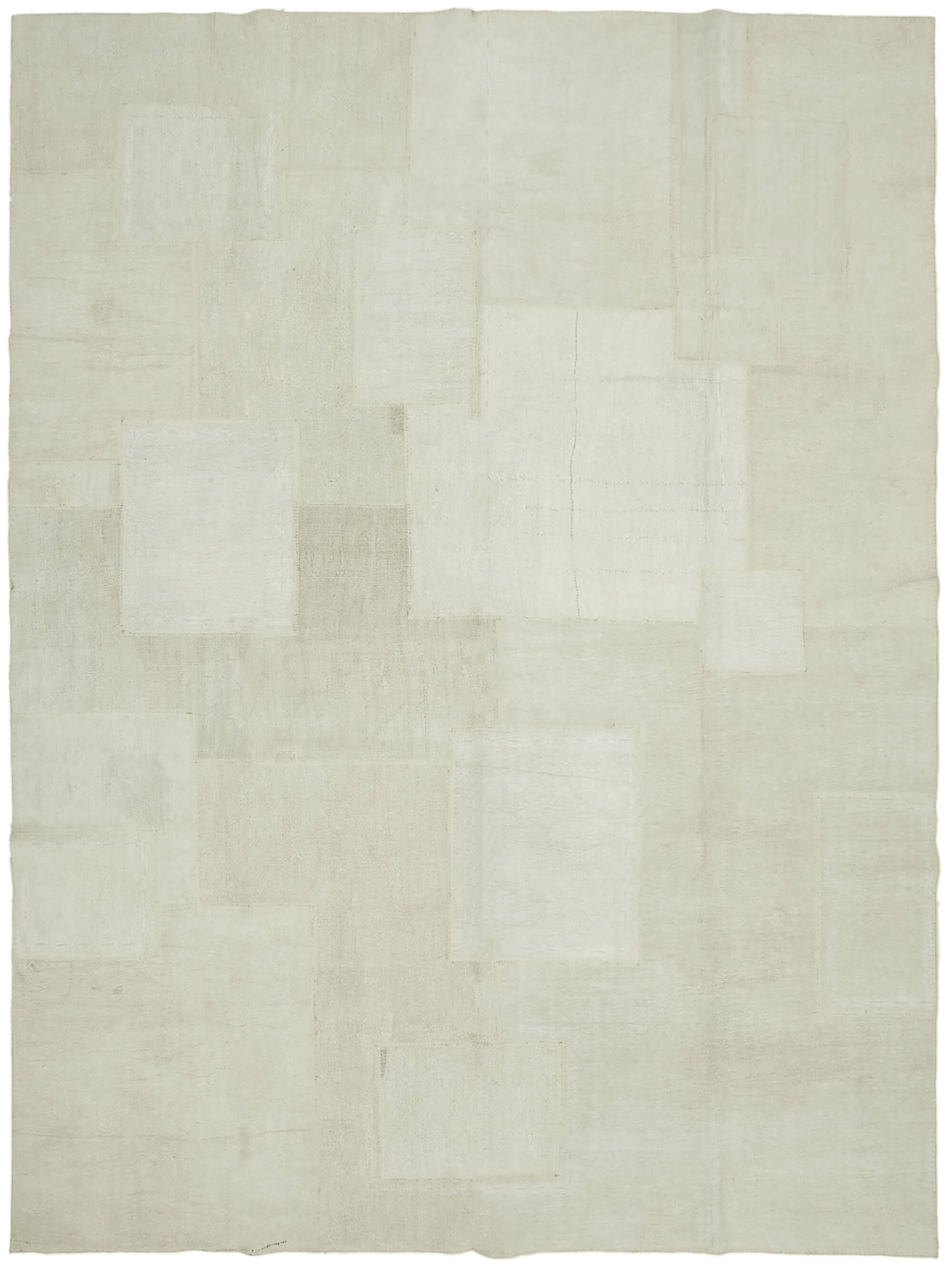 10x13 White Hemp Kilim Rug - 42100