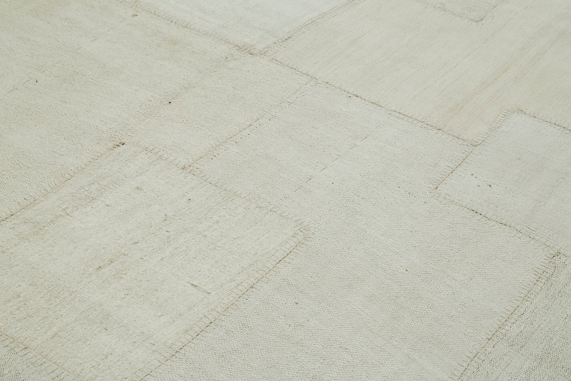 10x13 White Hemp Kilim Rug - 42101