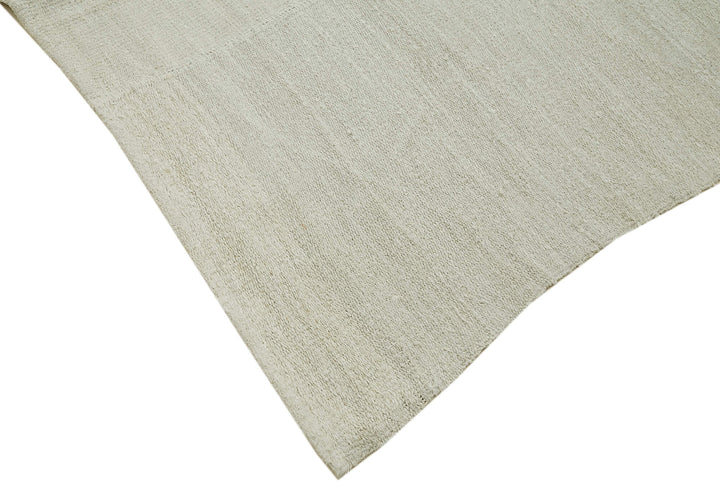 11x15 White Hemp Kilim Rug - 42106