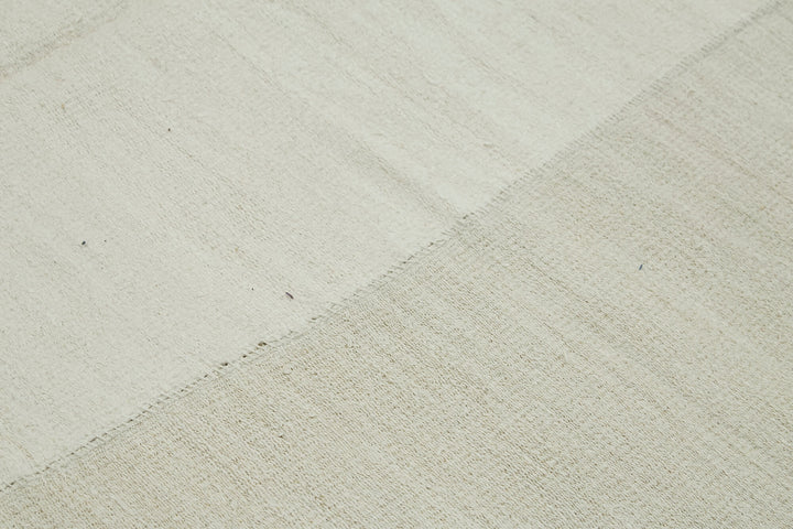 11x15 White Hemp Kilim Rug - 42106