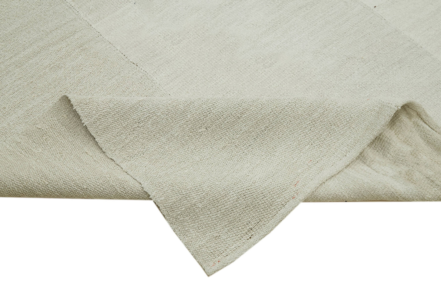 11x15 White Hemp Kilim Rug - 42106