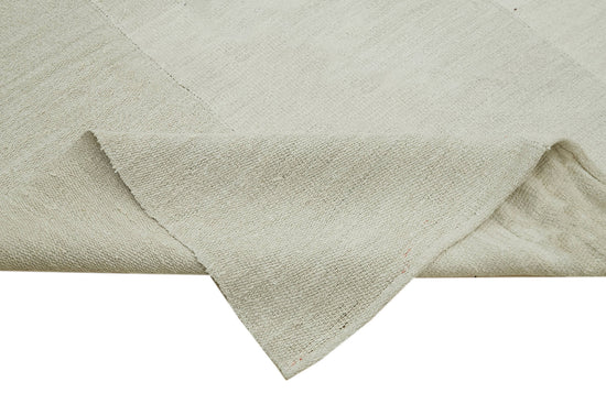 11x15 White Hemp Kilim Rug - 42106