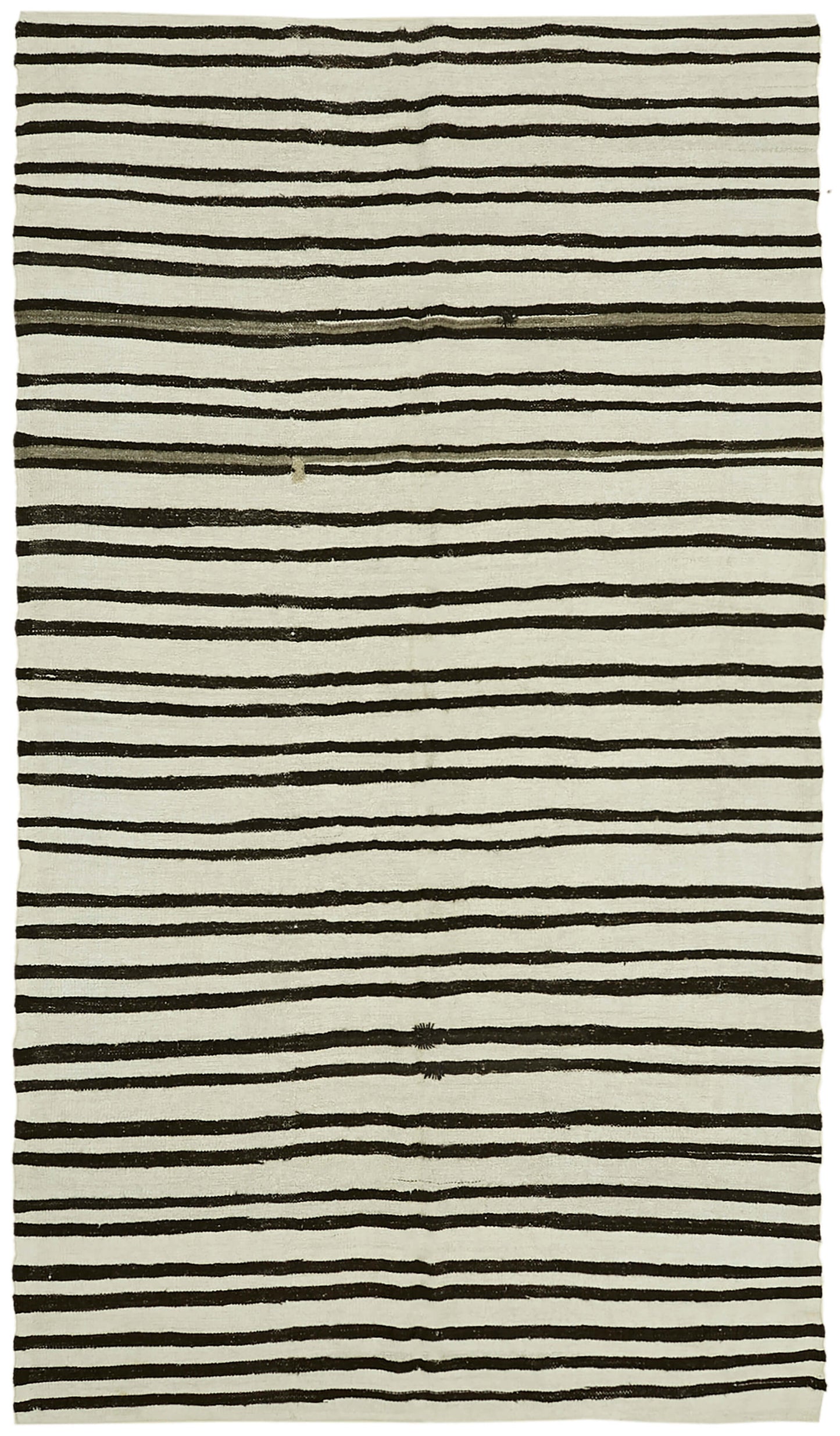 7x12 White Hemp Kilim Rug - 42109