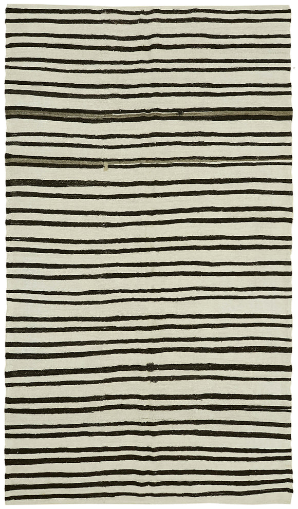 7x12 White Hemp Kilim Rug - 42109