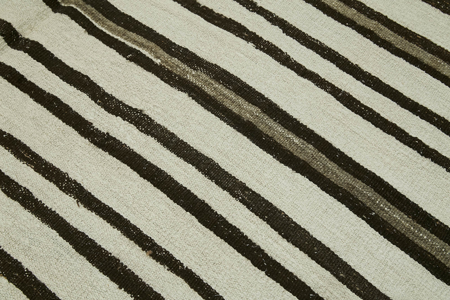 7x12 White Hemp Kilim Rug - 42109