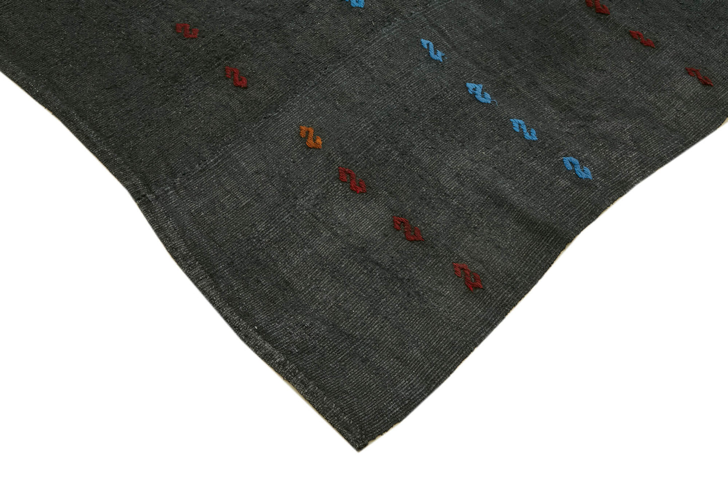 10x12 Grey Hemp Kilim Rug - 42112