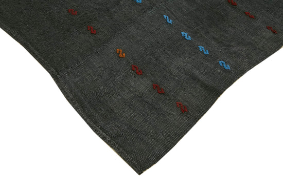 10x12 Grey Hemp Kilim Rug - 42112