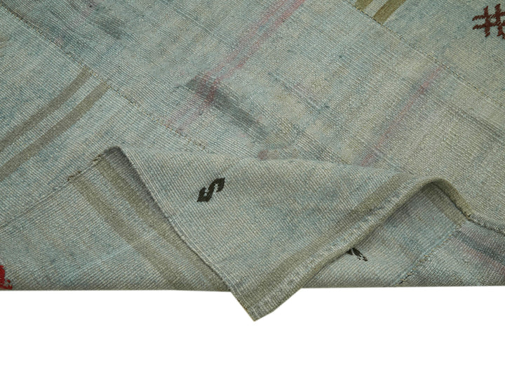 10x11 Blue Hemp Kilim Rug - 42113
