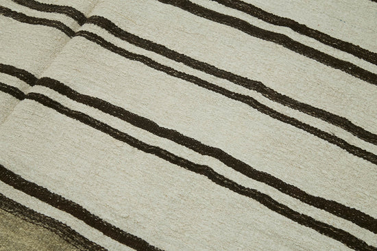 6x14 Beige Hemp Kilim Rug - 42115