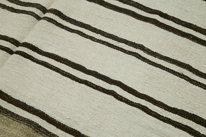 6x14 Beige Hemp Kilim Rug - 42115
