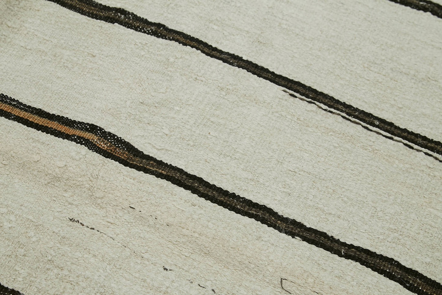 6x12 Beige Hemp Kilim Rug - 42120