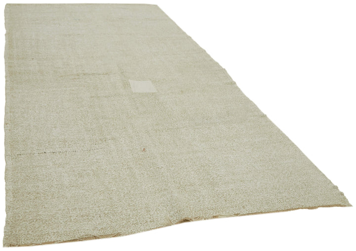 5x9 Beige Hemp Kilim Rug - 42123