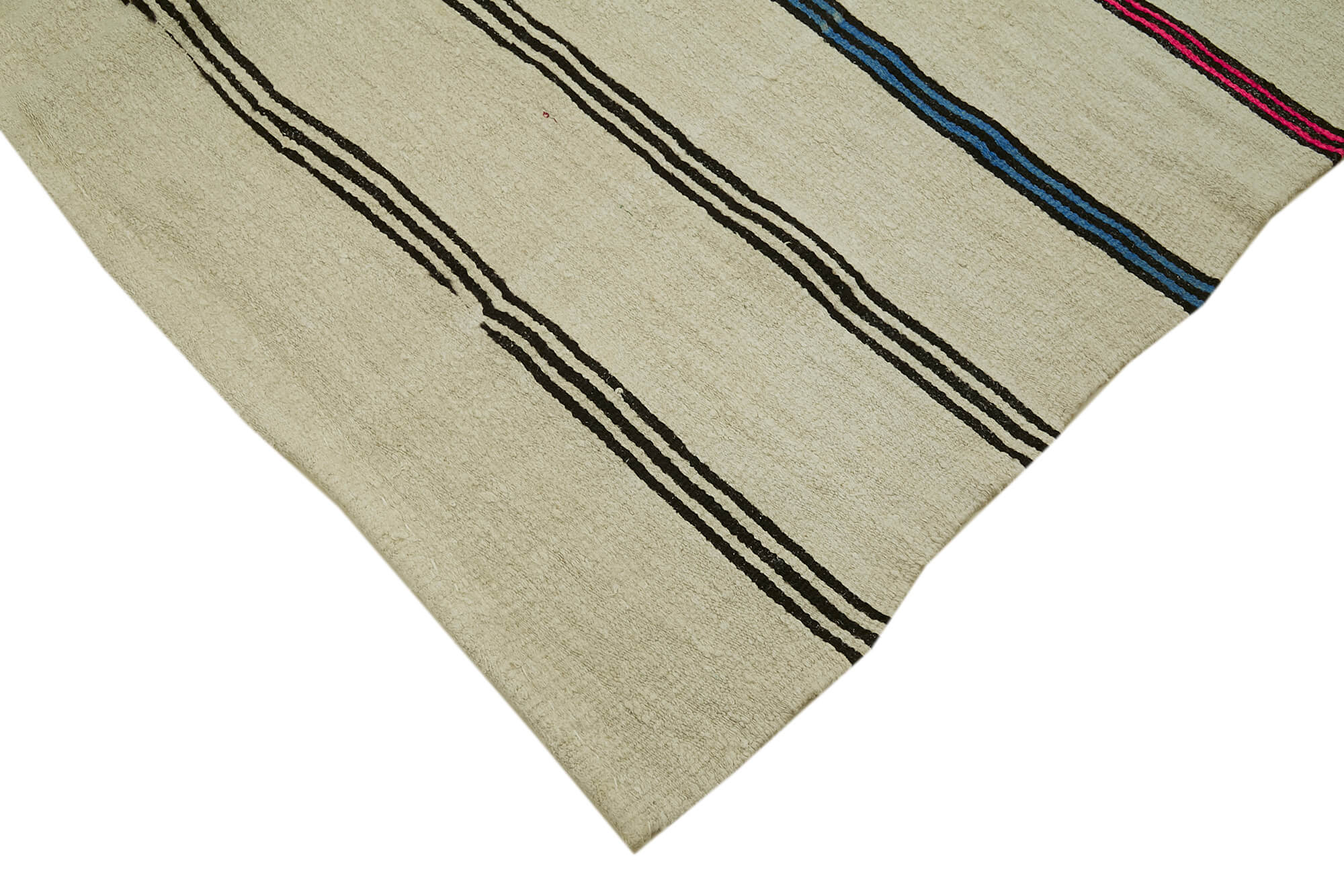 6x11 Beige Hemp Kilim Rug - 42125