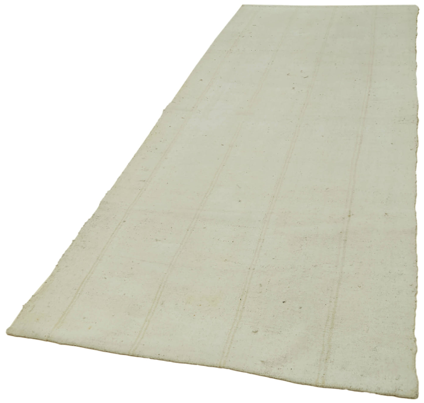 4x10 Beige Hemp Kilim Rug - 42133