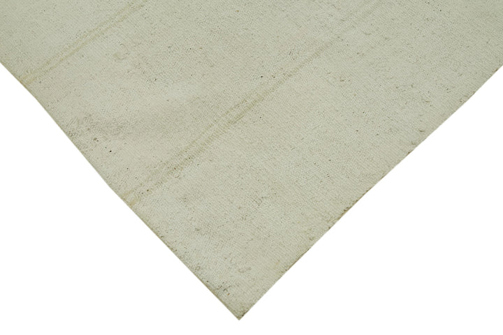 4x10 Beige Hemp Kilim Rug - 42133