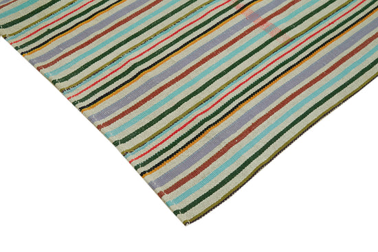 5x8 Multicolor Hemp Kilim Rug - 42143