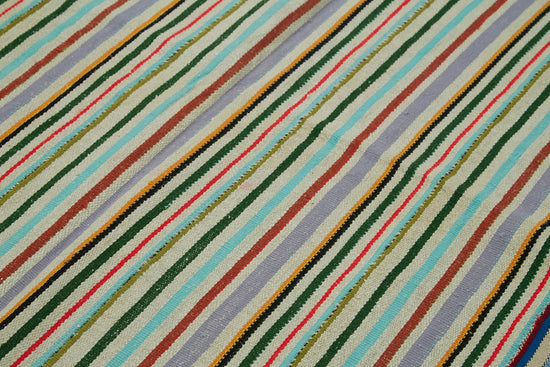 5x8 Multicolor Hemp Kilim Rug - 42143