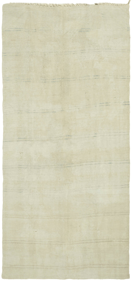 5x11 Beige Hemp Kilim Rug - 42152