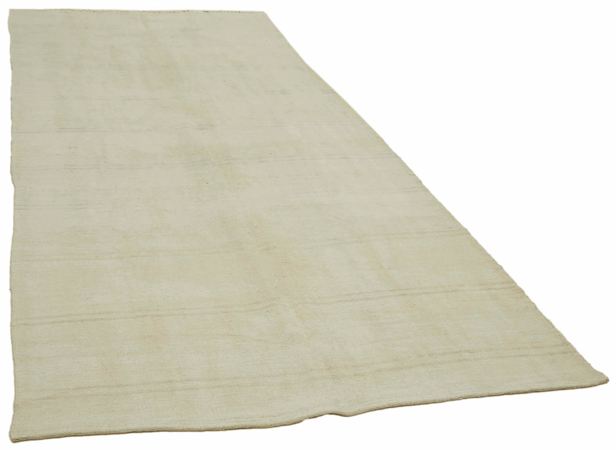 5x11 Beige Hemp Kilim Rug - 42152