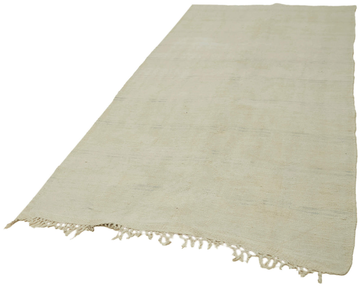 5x11 Beige Hemp Kilim Rug - 42152