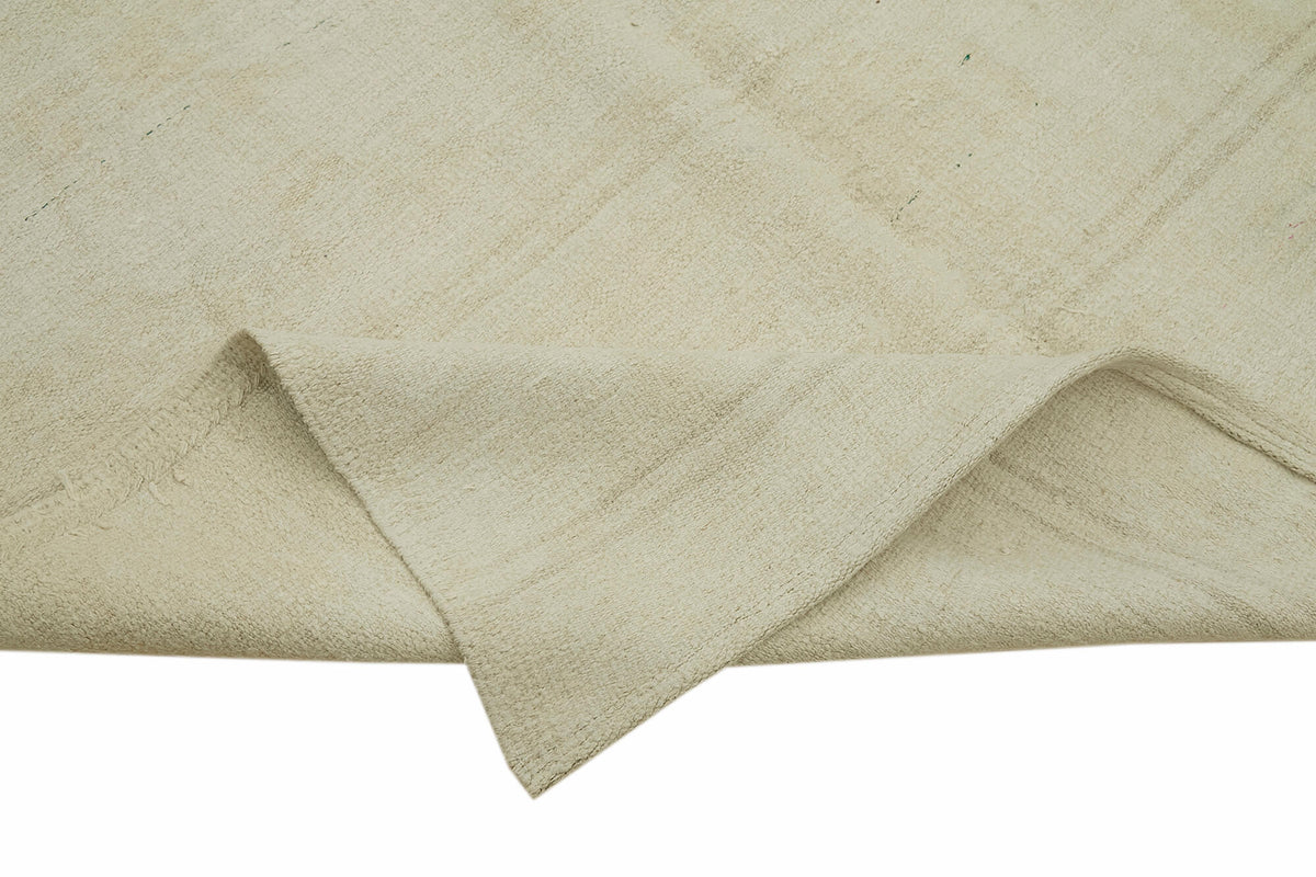 5x11 Beige Hemp Kilim Rug - 42152