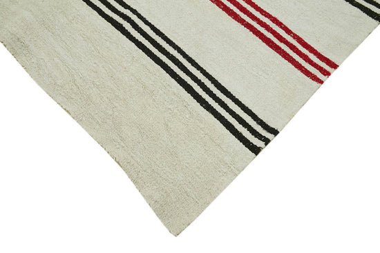 5x13 Beige Hemp Kilim Rug - 42159