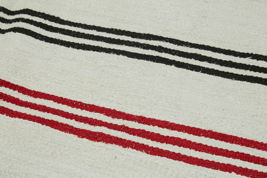 5x13 Beige Hemp Kilim Rug - 42159