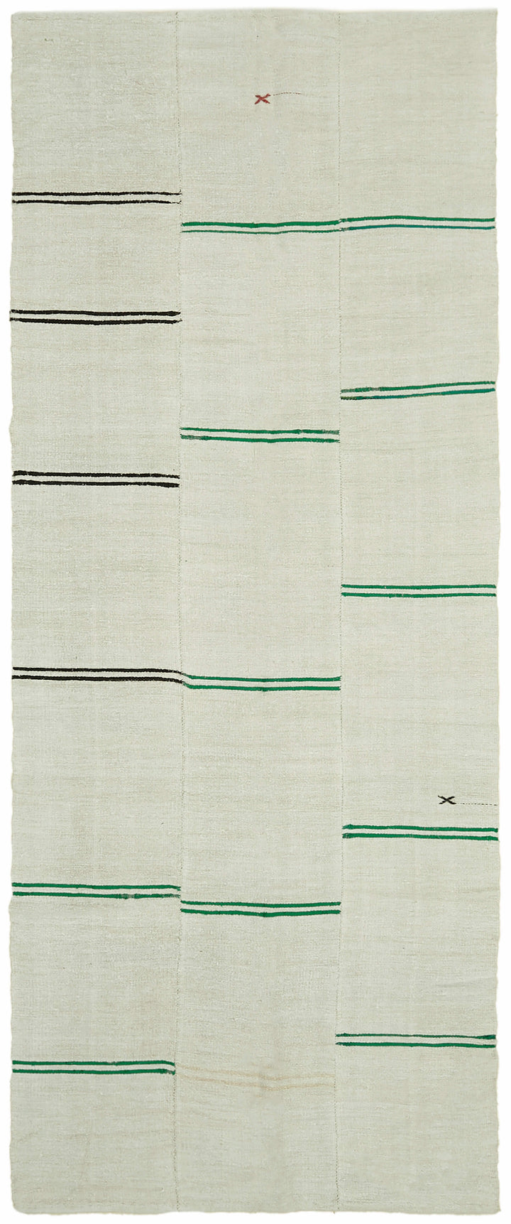 5x13 Beige Hemp Kilim Rug - 42163