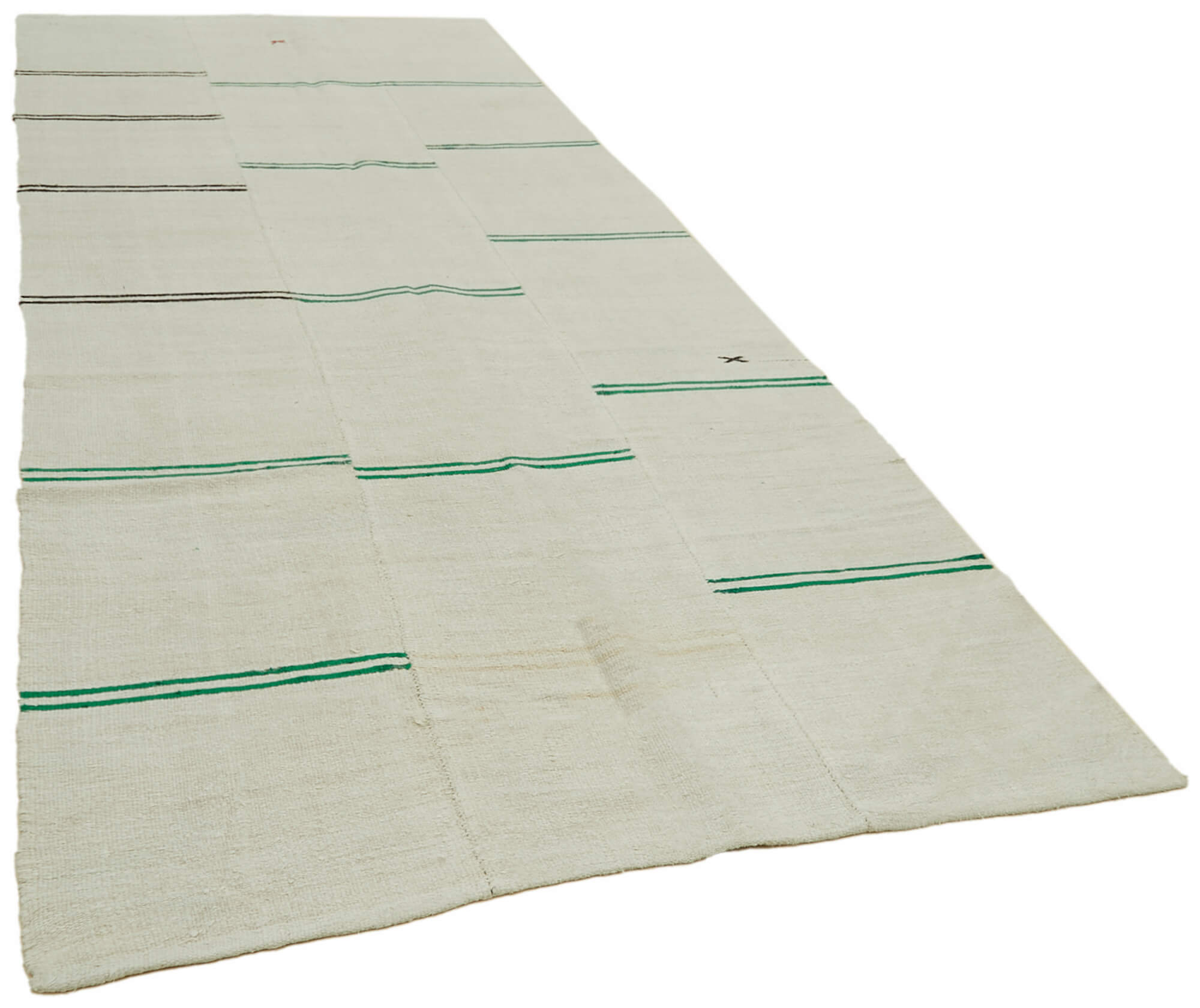5x13 Beige Hemp Kilim Rug - 42163