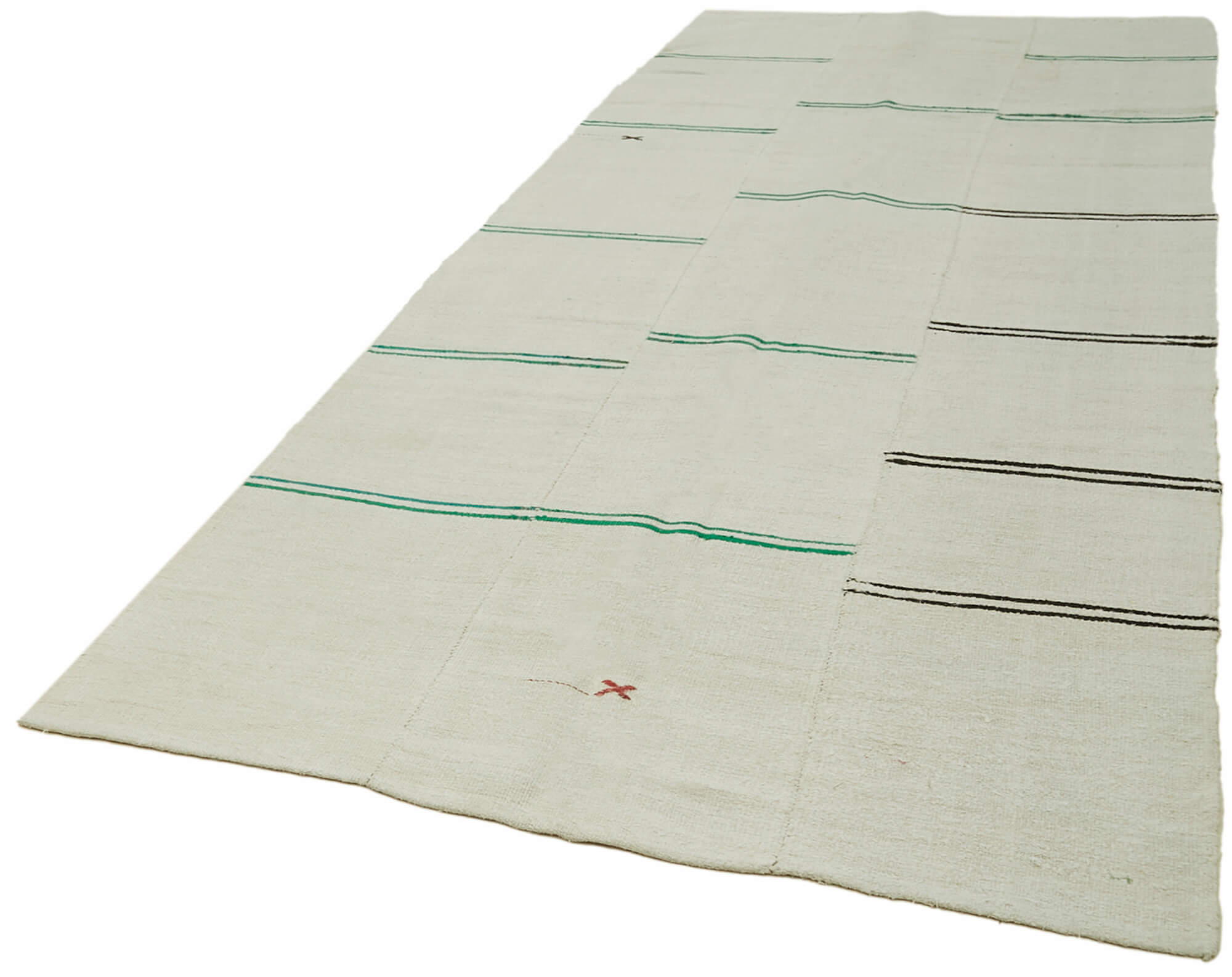 5x13 Beige Hemp Kilim Rug - 42163