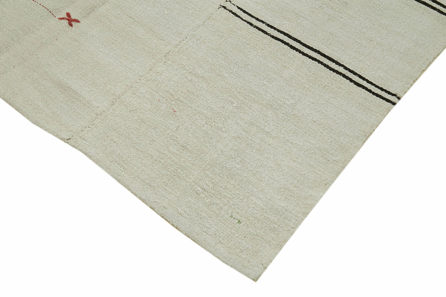 5x13 Beige Hemp Kilim Rug - 42163