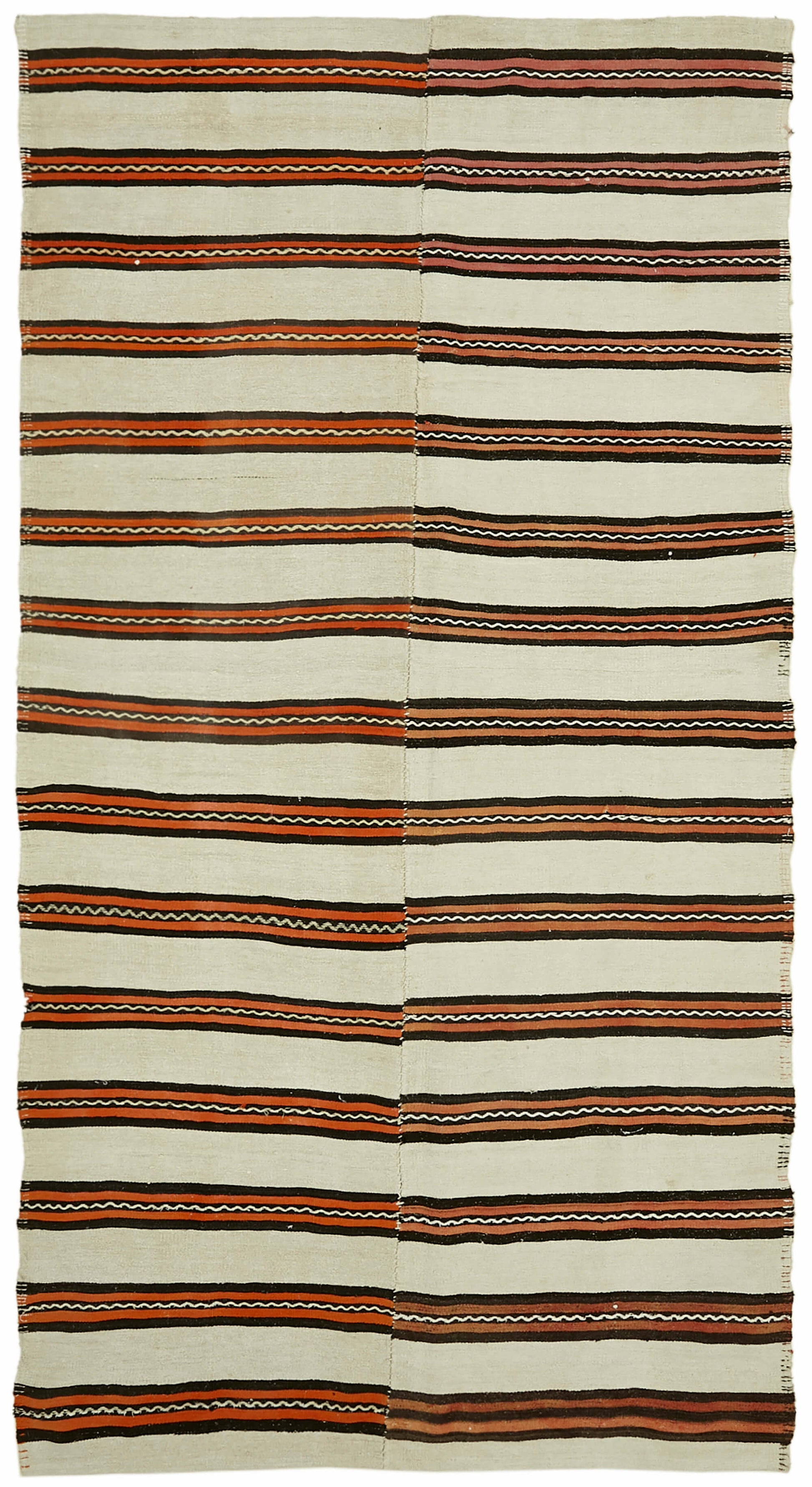 6x11 Multicolor Hemp Kilim Rug - 42175