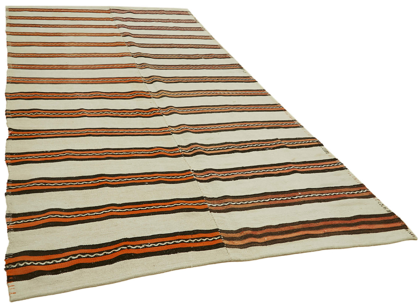 6x11 Multicolor Hemp Kilim Rug - 42175
