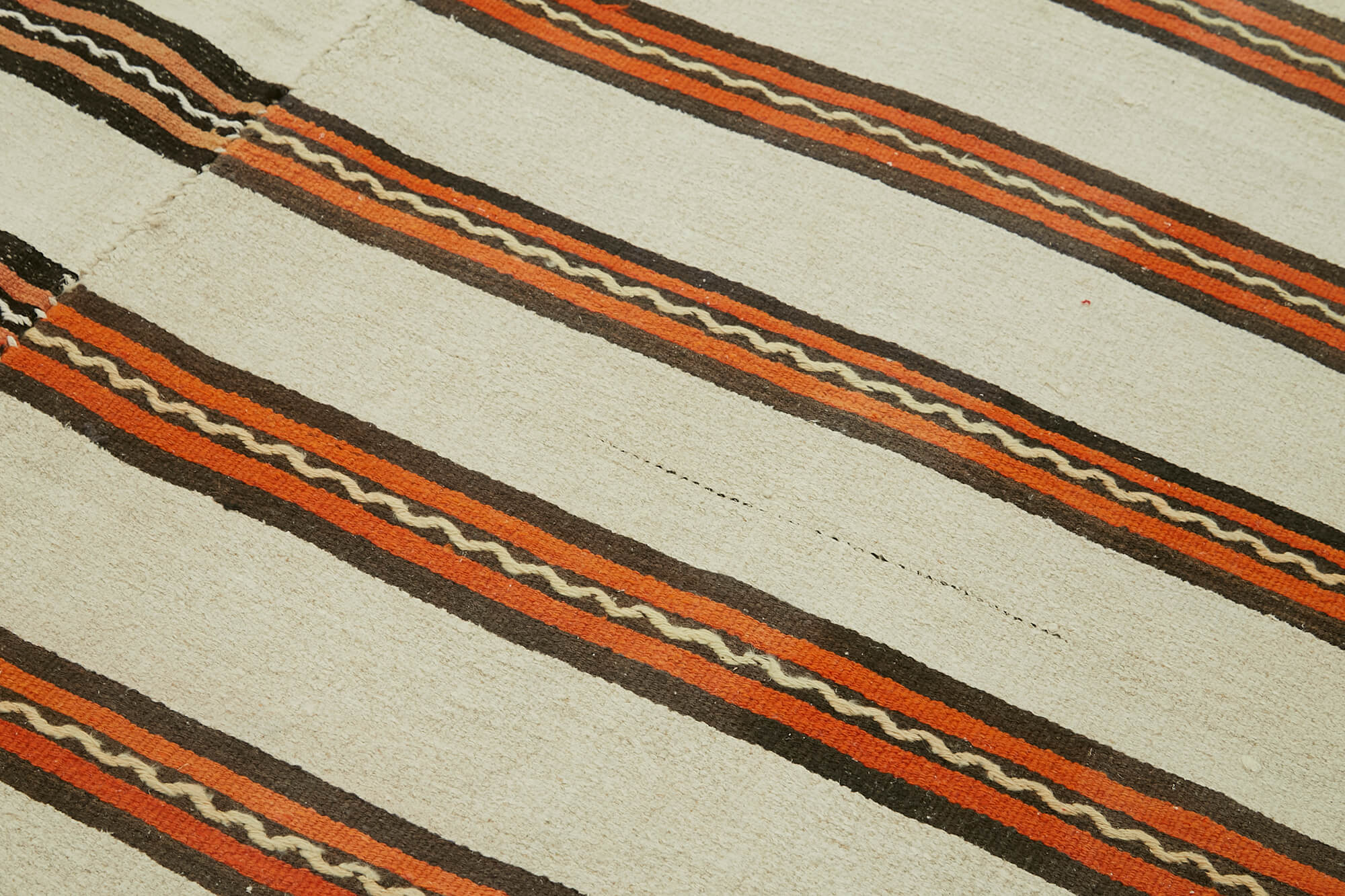 6x11 Multicolor Hemp Kilim Rug - 42175