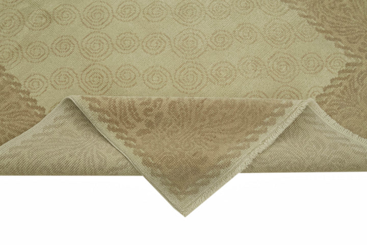 4x7 Beige Oushak Rug - 42179